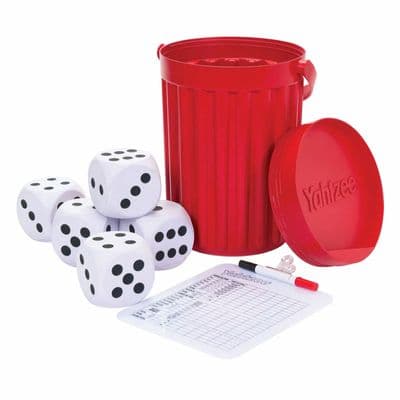 Eastpoint Giant Yahtzee Game Oversized Foam Dice with Bucket Family Fun