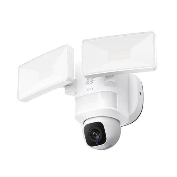 eufy Floodlight Cam E30 | 2K HD, Pan/Tilt, AI Auto-Tracking|2000 LM Floodlights