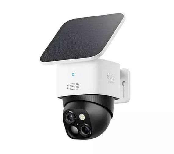 Eufy SoloCam S340 Solar 3K Security Camera | 360° AI Tracking
