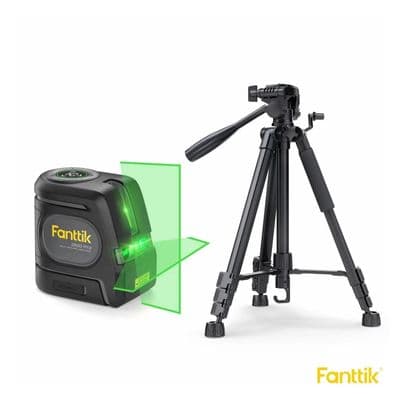 Fanttik D100 Pro Green Laser Level Tripod Bundle