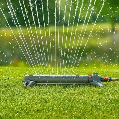 Gardena AquaZoom Large Oscillating Lawn Sprinkler