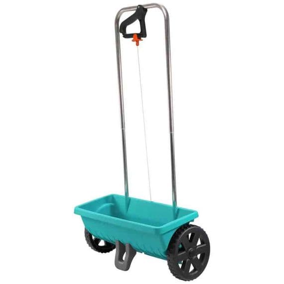 GARDENA Spreader L 400m² Fertiliser Seed Salt Grit Lawn Spreader