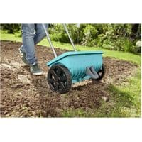 GARDENA Spreader L 400m² Fertiliser Seed Salt Grit Lawn Spreader