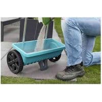 GARDENA Spreader L 400m² Fertiliser Seed Salt Grit Lawn Spreader