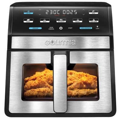Gourmia 7.6L Digital Air Fryer With Light & Window GAF818