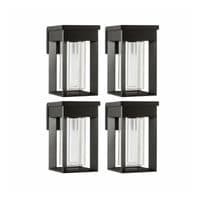 GTX Solar Wall & Post Accent Lights 4-Pack Garden/Deck/Garage/Patio Lighting