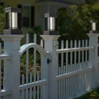 GTX Solar Wall & Post Accent Lights 4-Pack Garden/Deck/Garage/Patio Lighting