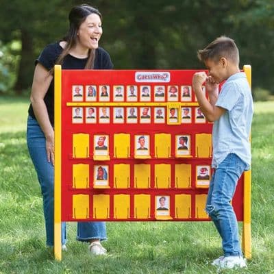 Hasbro Eastpoint Giant Guess Who? 3ft Boards 48 Character Cards Indoor Outdoor