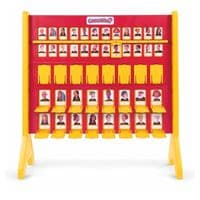 Hasbro Eastpoint Giant Guess Who? 3ft Boards 48 Character Cards Indoor Outdoor