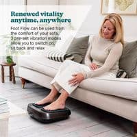 Homedics Foot Flow Mobility Booster Circulation Machine PSL-2000H-EB