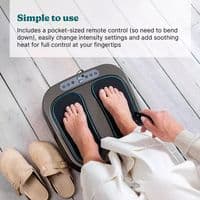 Homedics Foot Flow Mobility Booster Circulation Machine PSL-2000H-EB