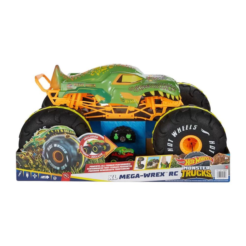 Monster Jam Hot Wheels Carros De Control Remoto Todo Terreno