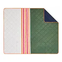 Hunter Original Outdoor Picnic Blanket Folding Zip Mat | Tent Loops | 3 Design