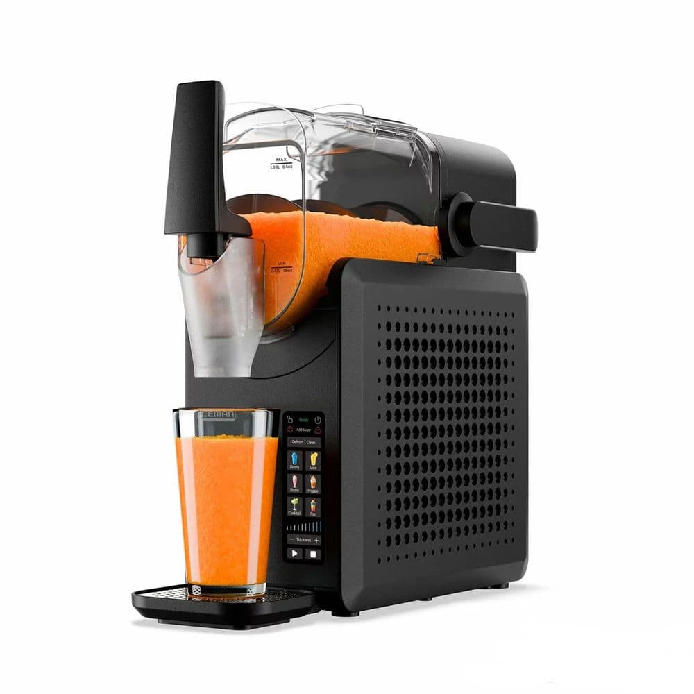 MikaMax Slush-Eis-Maschine im Retro Design - Slushie Maker, 1L Kapazität, 20W - Für Slushies & gefrorene Getränke - Funktioniert nur mit zuckerhaltigen Getränken MikaMax Slush-Eis-Maschine im Retro Design - Slushie Maker, 1L Kapazität, 20W - Für Slushies & gefrorene Getränke - Funktioniert nur mit zuckerhaltigen Getränken