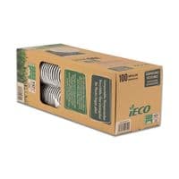 iECO Recyclable Triple Wall Hot Cups & Lids 12oz/340ml 100 Pack