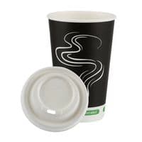 iECO Recyclable Triple Wall Hot Cups & Lids 12oz/340ml 100 Pack