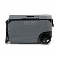 Igloo MaxCold Latitude 85L Rolling Cool Box 90Qt 137 Can Ice Cooler Camping