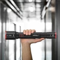 Infinity X1 7000 Lumens Dual Power Rechargeable Flashlight