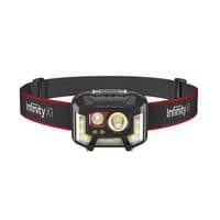 Infinity X1 LED Headlamps 1000 Lumens Rechargeable Dual Powered 3 Pack