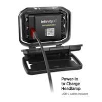 Infinity X1 LED Headlamps 1000 Lumens Rechargeable Dual Powered 3 Pack