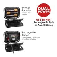 Infinity X1 LED Headlamps 1000 Lumens Rechargeable Dual Powered 3 Pack