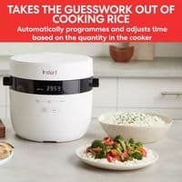 Instant 2.8L Rice Cooker and Steamer - White