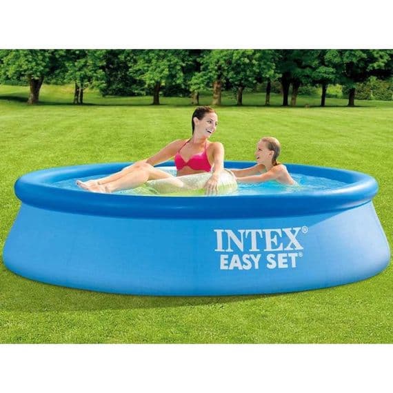 Intex Easy Set 28106NP 8ft Inflatable Pool 1942L Round Garden Family