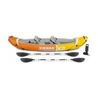 Intex Sierra K2 2-Person Inflatable Kayak Aluminium Paddles