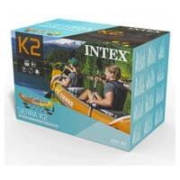 Intex Sierra K2 2-Person Inflatable Kayak Aluminium Paddles