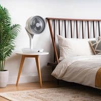 IRIS Woozoo 360° Pedestal Fan Air Circulator DC Motor Remote Control STF-360DC-N