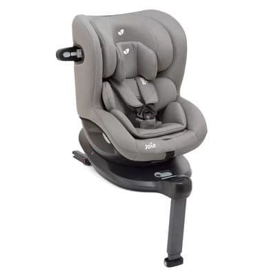 Joie i-Spin 360™ Car Seat | 360° Swivel i-Size R129|Rear & Forward Facing|Grey
