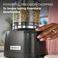 KENWOOD Duo Prep CHP80.00BK 2-in-1 Chopper & Grinder - Black