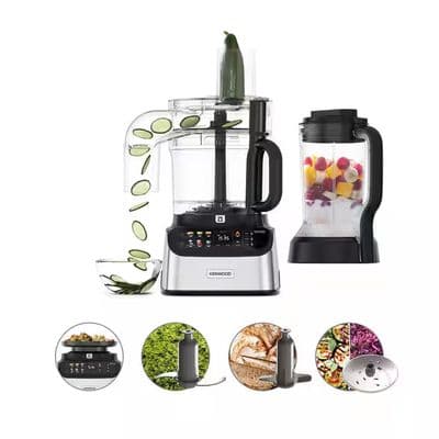 Kenwood MultiPro OneTouch 2-in-1 Food Processor and Blender FDM73.480SS