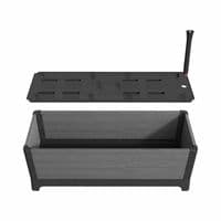 Keter Cortina Elevated Garden Bed 110L Smart Watering Weatherproof Resin