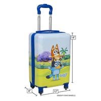 Kids 2 Piece Luggage Set Bluey Spiderman Stitch Suitcase & Backpack Travel