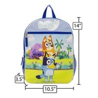 Kids 2 Piece Luggage Set Bluey Spiderman Stitch Suitcase & Backpack Travel