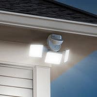 KODA Hardwired Triple Head Motion Sensor Floodlight LED Security Light 4200lm