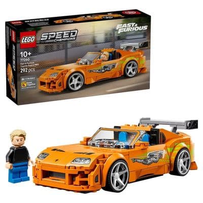 LEGO Speed Champions Fast Furious Toyota Supra MK4 77260 292pc