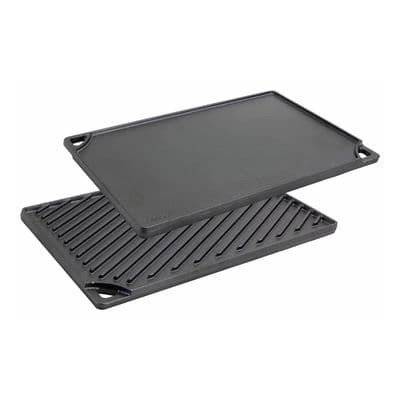 Lodge Seasoned Cast Iron Reversible Grill Griddle 42.5x29cm