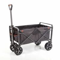 Mac Sports Heavy Duty XL Folding Wagon Camping Beach Brakes Collapsible Cart