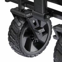 Mac Sports Heavy Duty XL Folding Wagon Camping Beach Brakes Collapsible Cart