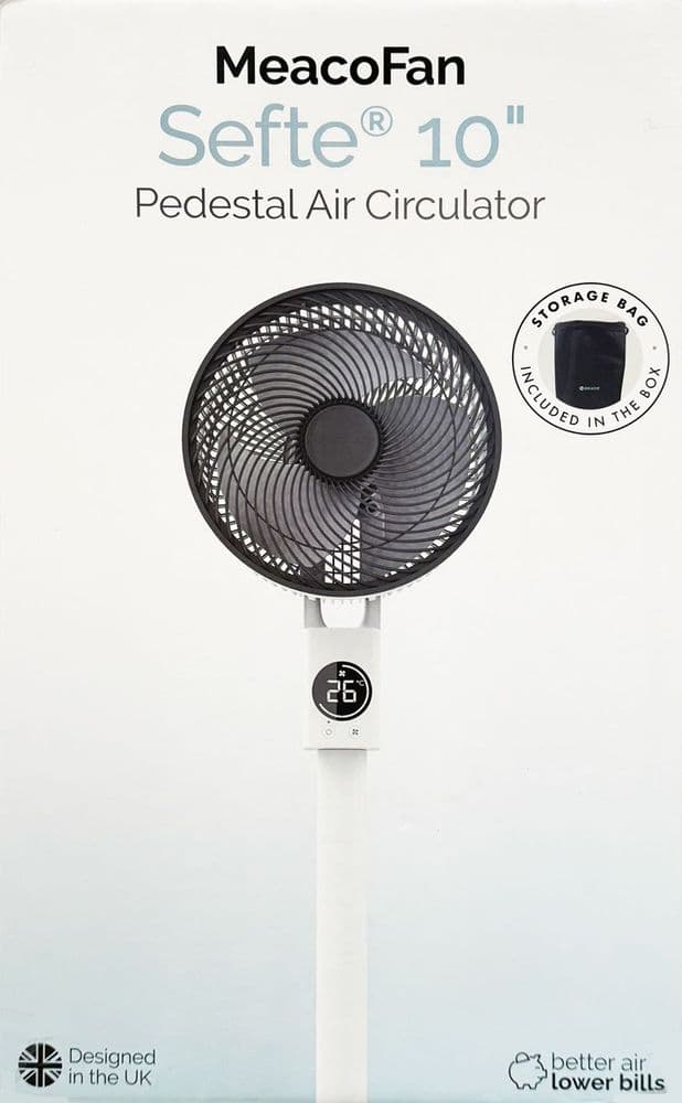 Meaco Sefte 10 Pedestal Air Circulator Fan