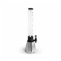 Mesa 2.6 Litre Beverage Tower Drink Dispenser with Ice Tube & Spigot