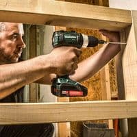 METABO 18V Cordless Hammer Drill SB18L + SC30 Set Includes 2 Li-ion Batteries