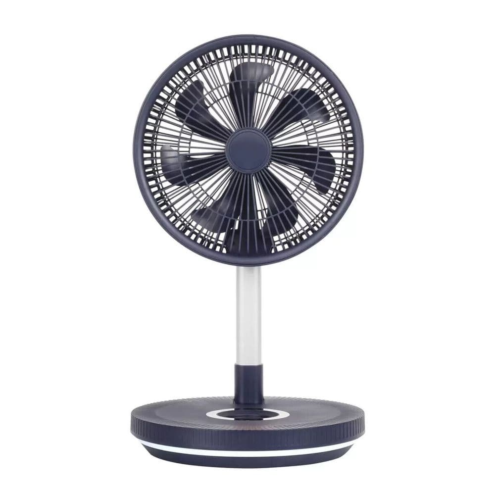 NSA Ultimate Folding Fan with Remote Control FFDC24RC Black