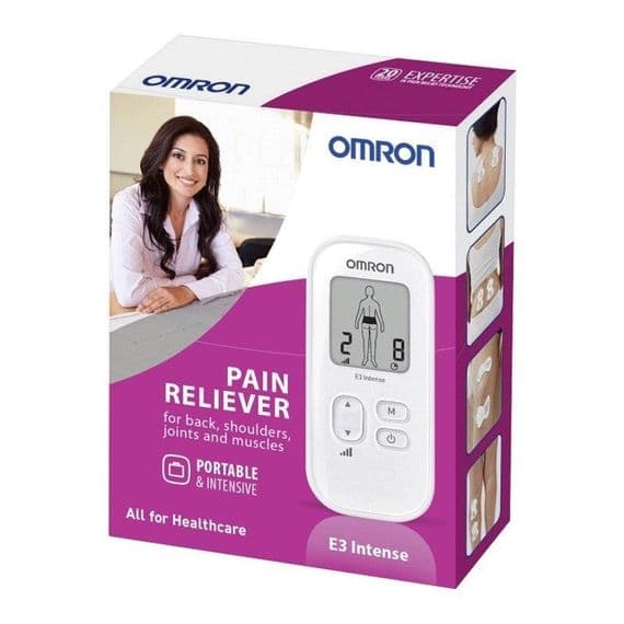 Omron E3 Intense Portable TENS Pain Reliever Long Life Pads