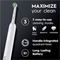 Oral-B Pro 3 3500 Electric Toothbrush Cross Action White Edition
