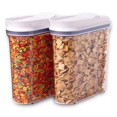 OXO 2 Pack POP Cereal Dispenser 4.2L Food Storage Container Set