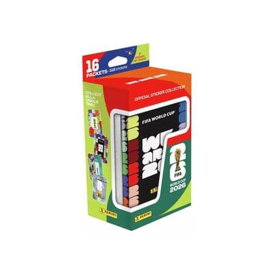Panini FIFA World Cup 2026 Sticker Tin - Pack of 16 (FIFA World Cup design)