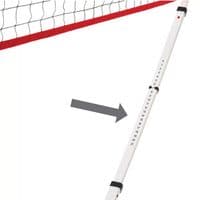Penn Premium Easy Setup Badminton Set with 4 Rackets and 2 Shuttlecocks